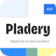 Pladery - Studio Agency Keynote template - GraphicRiver Item for Sale